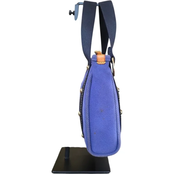 Louis Vuitton Antigua Cabas PM Blue Canvas Tote Handbag - Picture 3 of 16